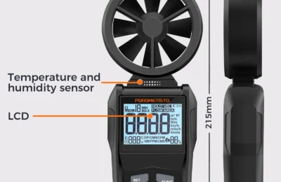 ANEMÓMETRO DIGITAL PARA HVAC
